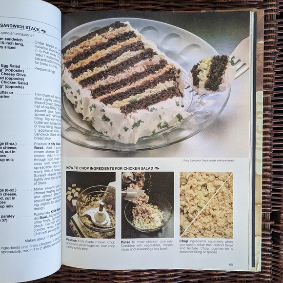 🍤 Vintage Cookbook (1978) Cooking with a Food Processor 70s - Picture 3 of 8